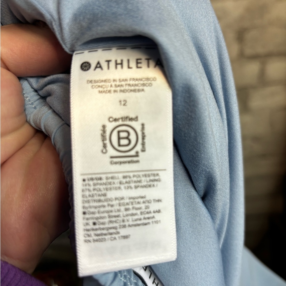 Athleta Light Blue Joggers - Picture 6 of 8
